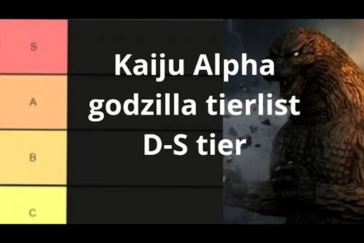 Kaiju Alpha Tier List de Godzilla: Top 10 Evolved Godzilla Clasificados